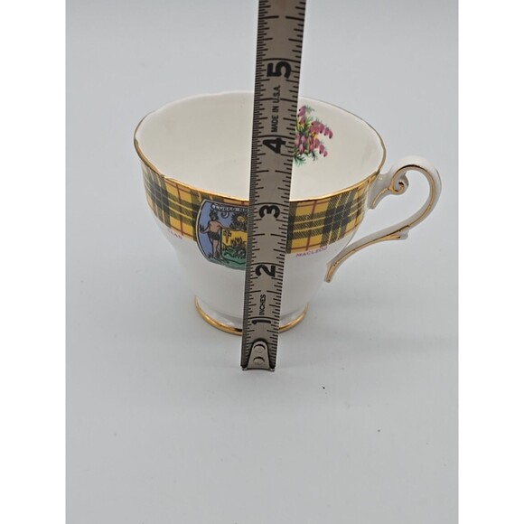 Royal Standard Bonnie Scotland Clan Macleod Tea Cup Bone Chine England - Picture 9 of 10
